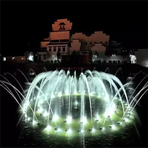 酒店喷泉 广场喷泉 音乐数控水幕效果