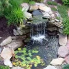 假山 庭院流水景观 家庭鱼池假山造景